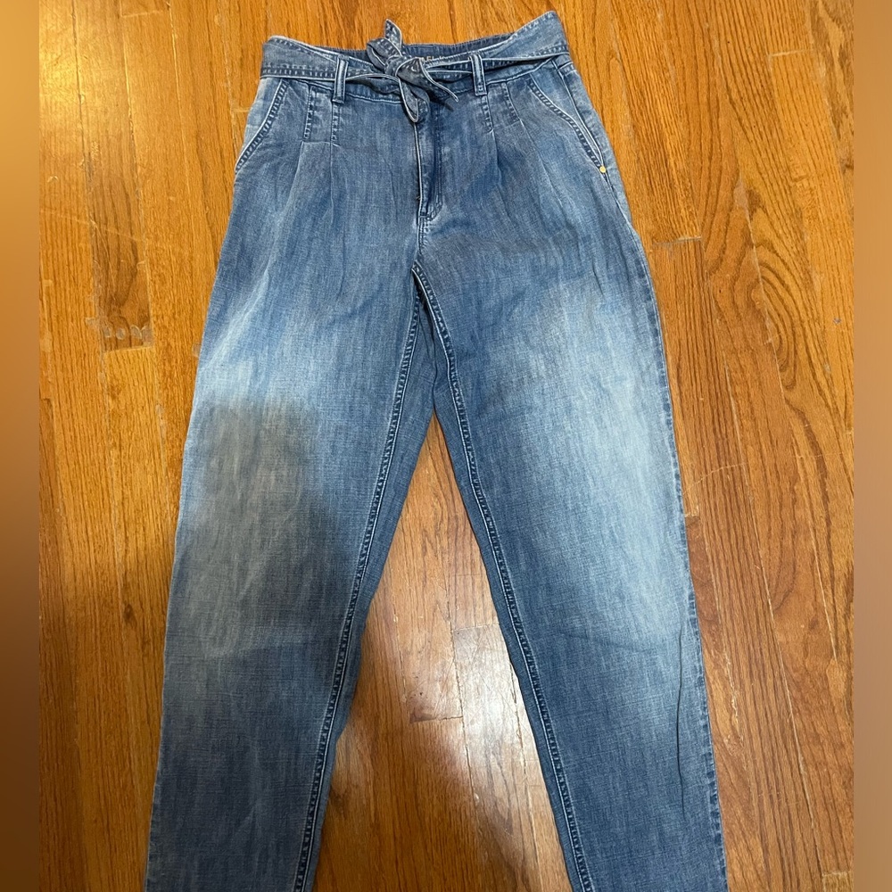 Michael Kors vintage jeans with bow belt